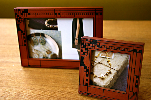 フランクロイドライト　新品　moma フォトフレーム　希少 希少・正規品】 フランク・ロイド・ライト / MOMA / フォトフレーム①