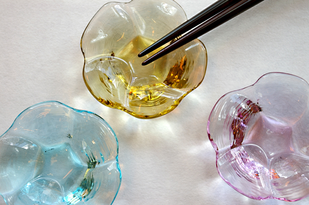 ガラス食器 » 花箸置き 5つセット ++ A Non Design Web Store ガラス食器 » 花箸置き 5つセット ++ A Non Design Web Store